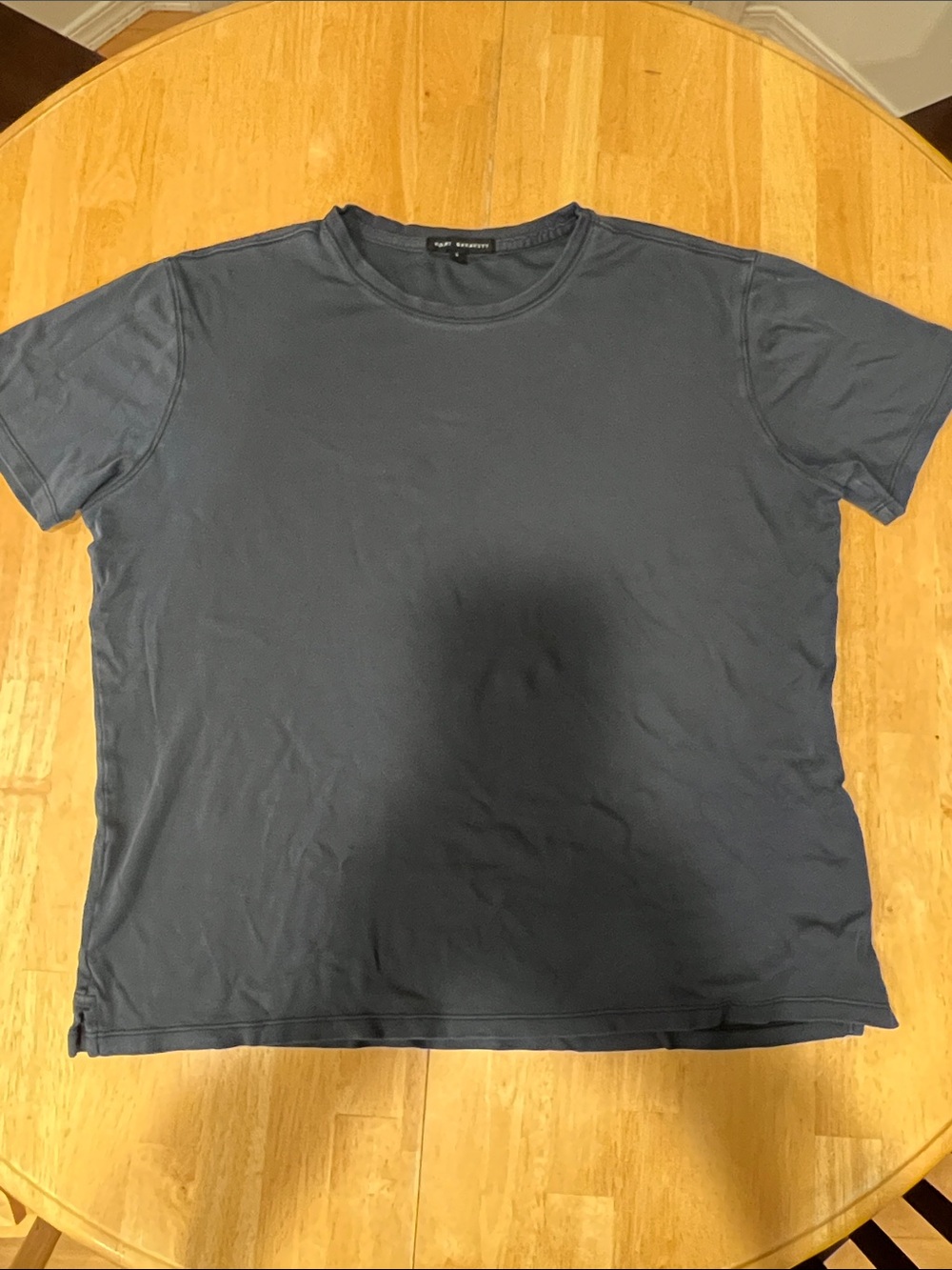 Robert Barakett Men’s L Navy Blue T-Shirt Short Sleeve Crew Neck